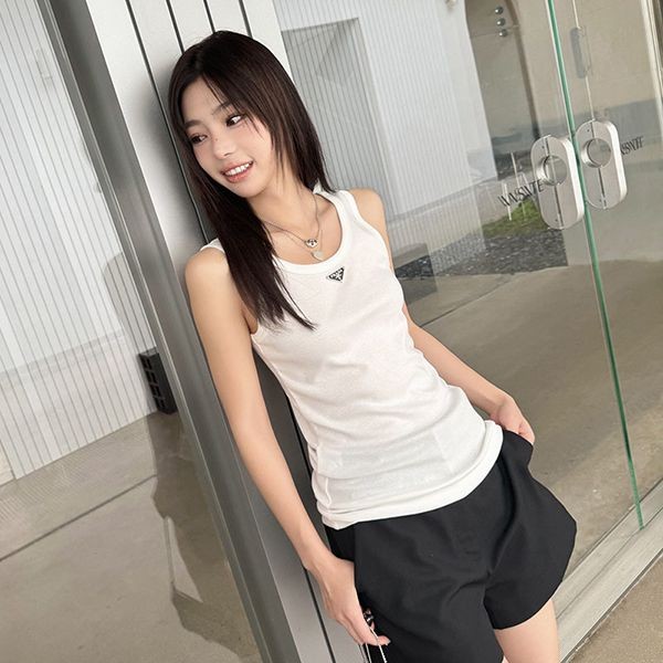 入手困難品！プラダ リブニット ジャージー タンクトップ 偽物 pup59027